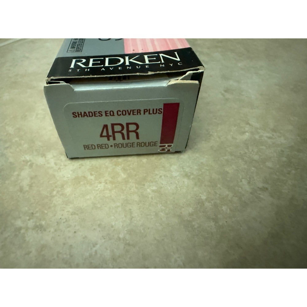 Redken Shades EQ Cover Plus 4RR Red Red Cream Hair Color care